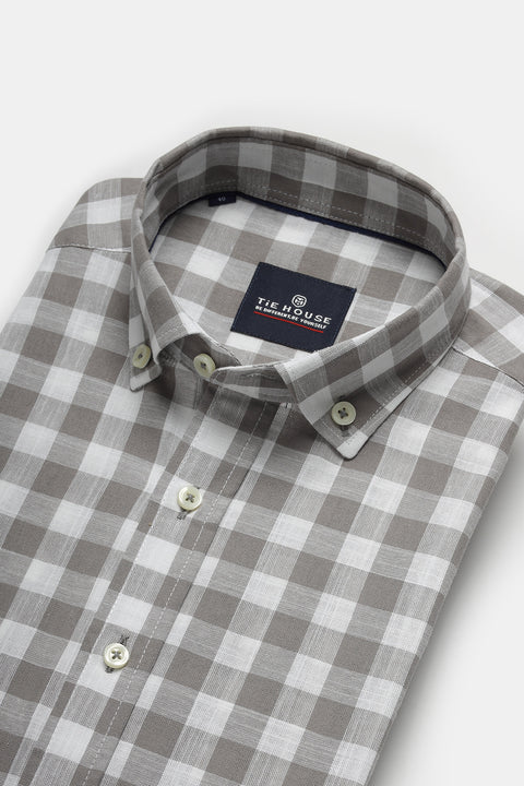 Regular Fit Shirt Gray