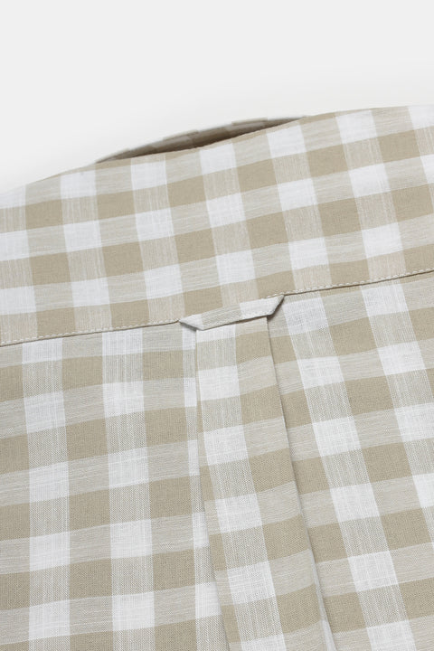 Regular Fit Shirt Beige