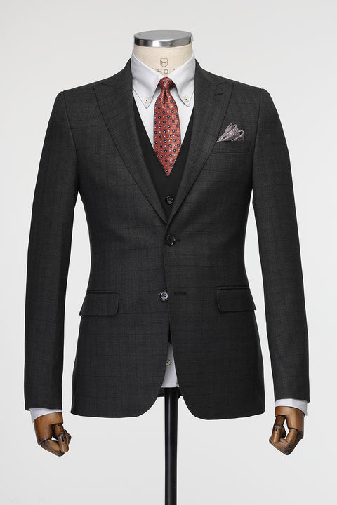 Slim Fit Suit Gray