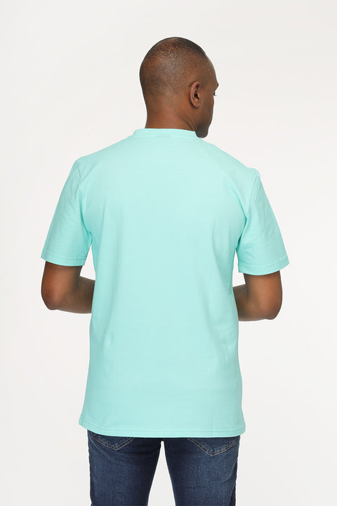 Regular Fit T-Shirt Turquoise