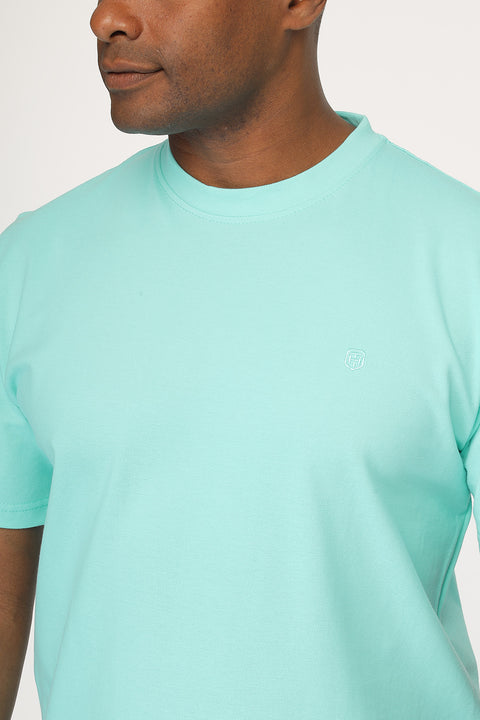 Regular Fit T-Shirt Turquoise