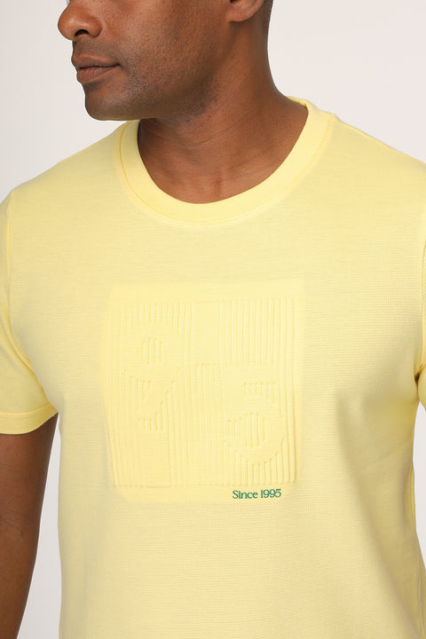 Regular Fit T-Shirt Yellow