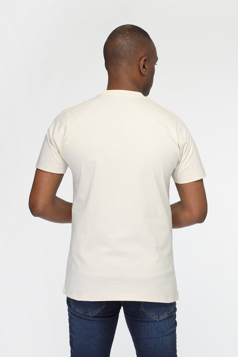 Regular Fit T-Shirt Beige
