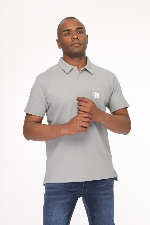 Polo Shirt Regular Fit Gray