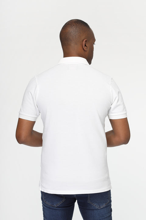 Polo Shirt Regular Fit White