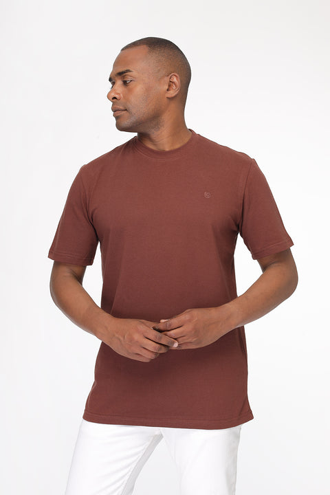 Regular Fit T-Shirt Brown