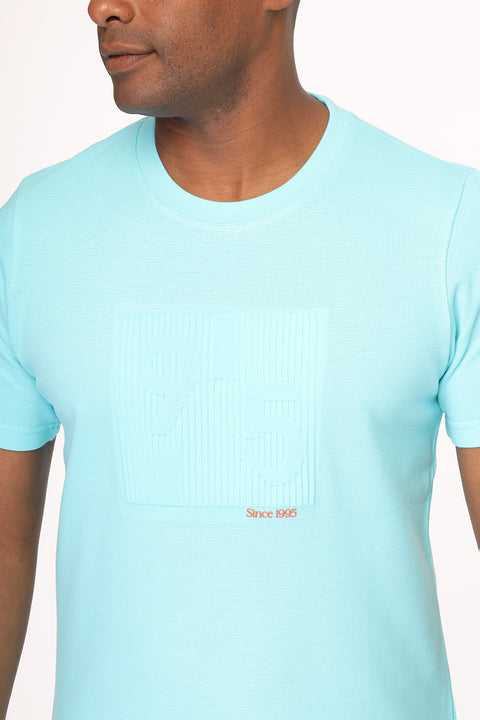 Regular Fit T-Shirt Turquoise