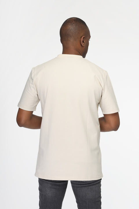 Regular Fit T-Shirt Beige