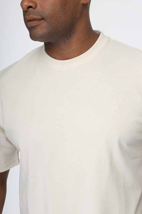 Regular Fit T-Shirt Beige