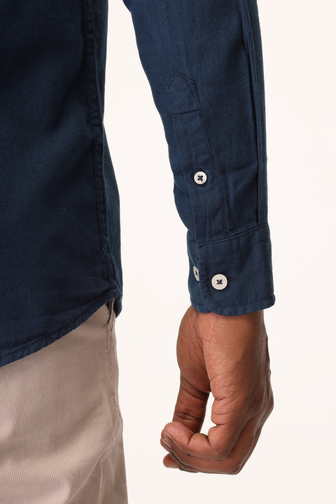 New Fit Shirt Dark Blue
