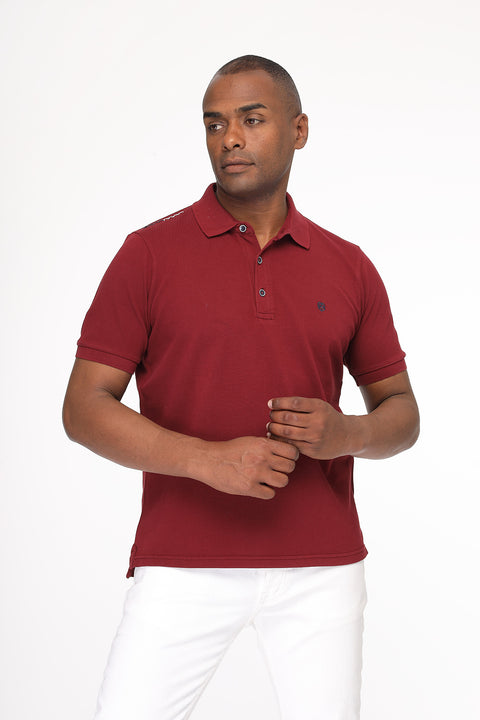 Polo Shirt Regular Fit Maroon