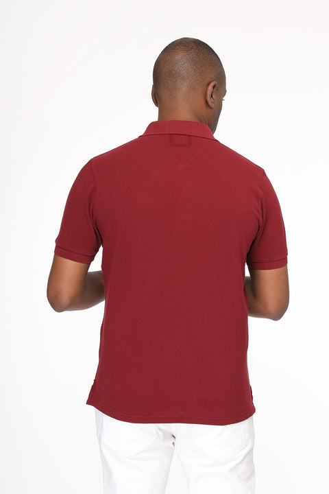 Polo Shirt Regular Fit Maroon