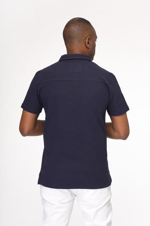 Polo Shirt Regular Fit Dark Blue