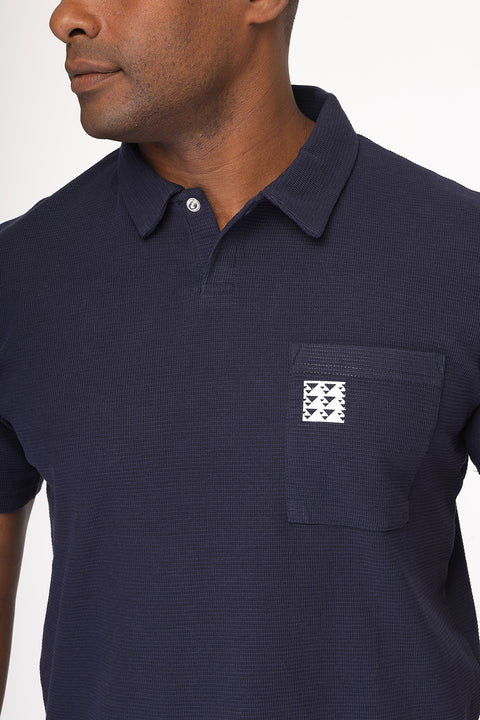 Polo Shirt Regular Fit Dark Blue