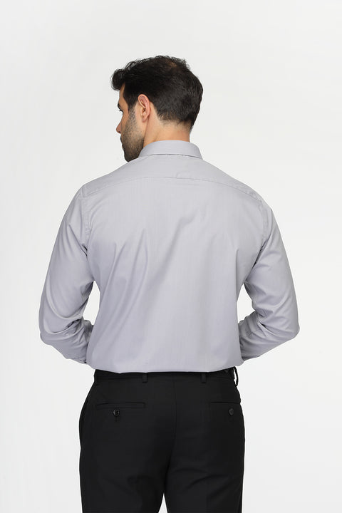 Classic Shirt Slim Fit Light Gray