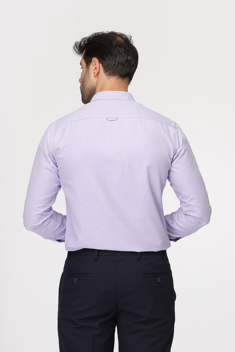 Slim Fit Shirt Purple