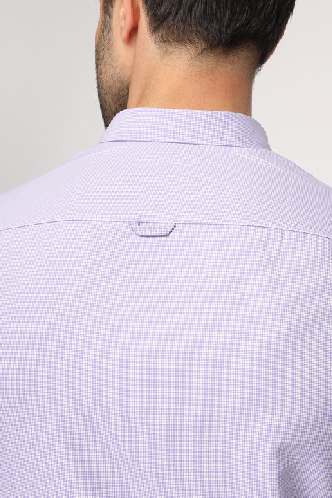 Slim Fit Shirt Purple