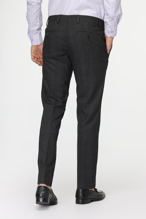 Slim Fit Classic Pants Gray