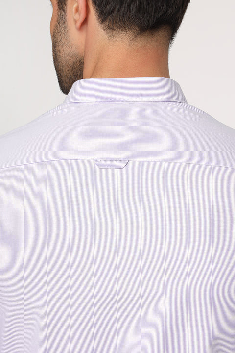 Slim Fit Shirt Purple