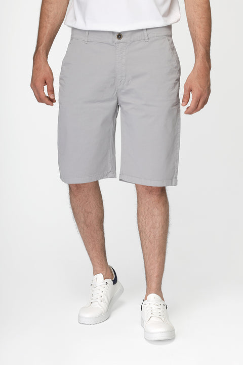 Regular Fit Chino Short Gray