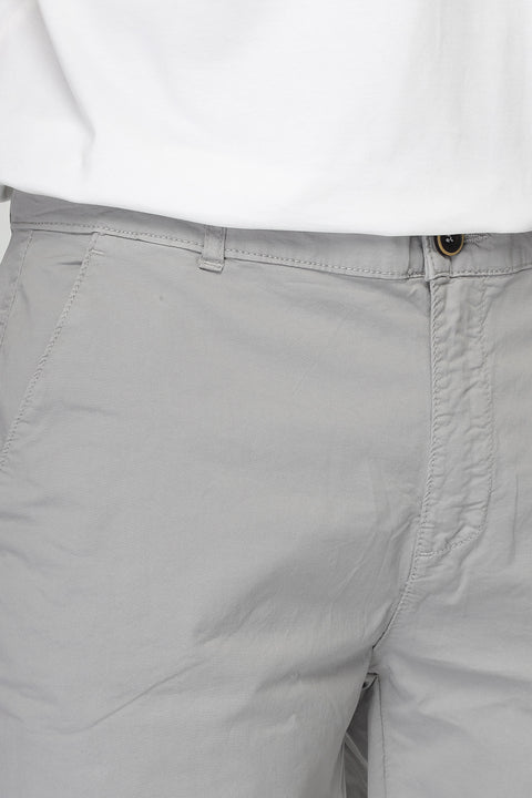 Regular Fit Chino Short Gray