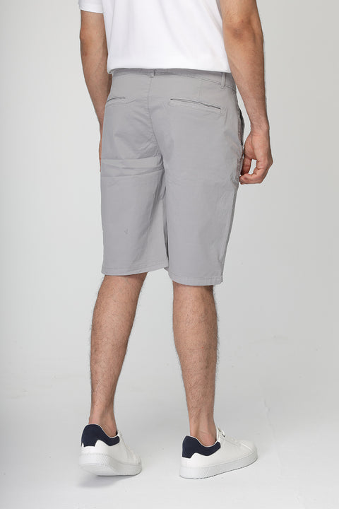 Regular Fit Chino Short Gray