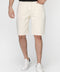 Regular Fit Jeans Short Off White