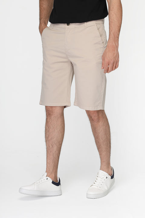 Regular Fit Chino Short Beige