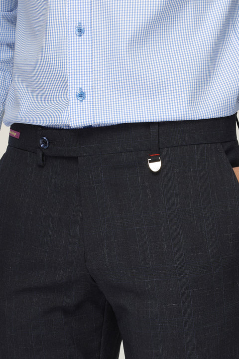 Slim Fit Classic Pants Dark Blue