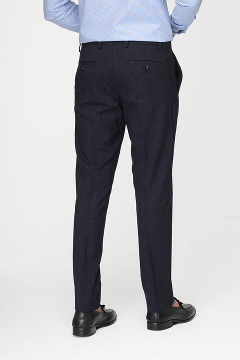 Slim Fit Classic Pants Dark Blue