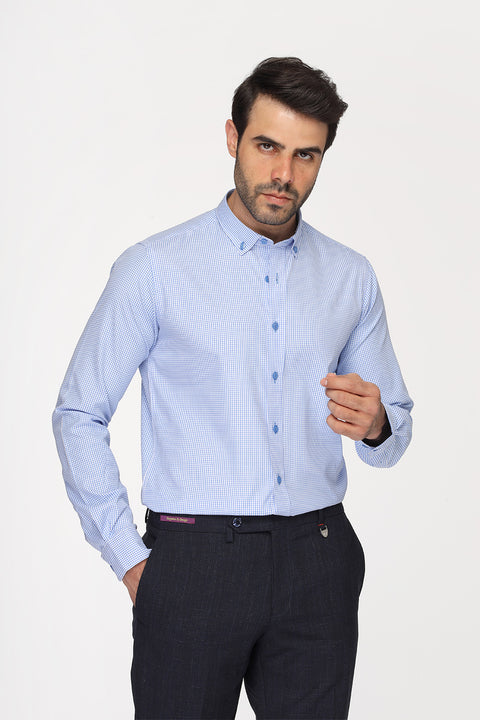 Slim Fit Shirt Light Blue