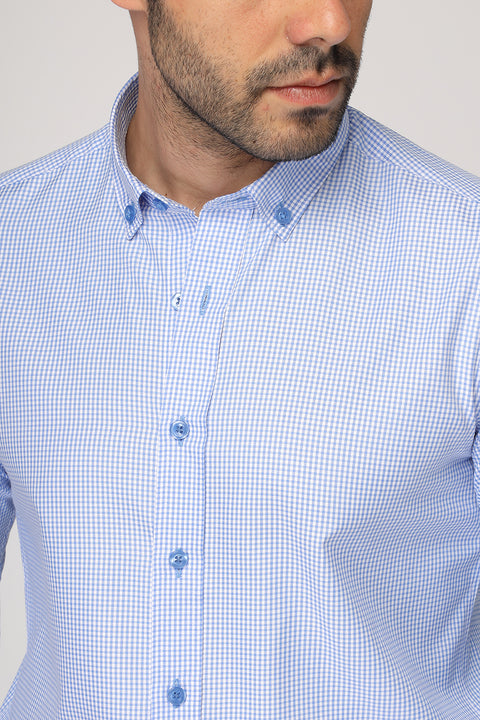 Slim Fit Shirt Light Blue