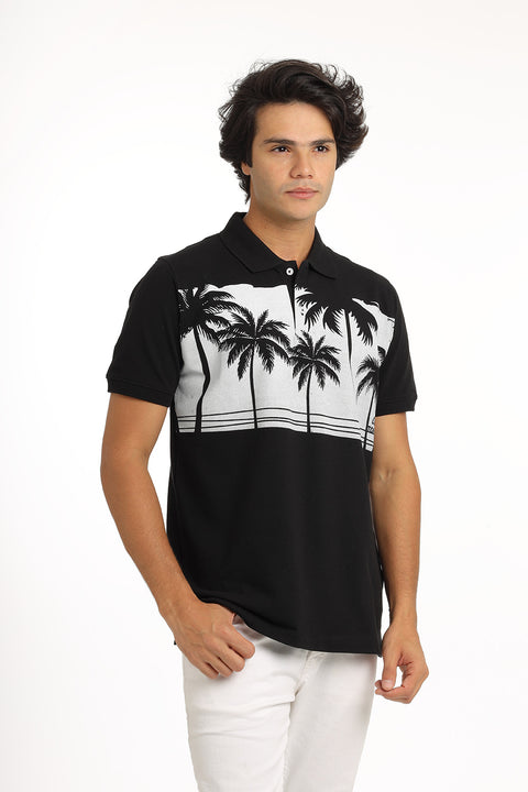 Polo Shirt Regular Fit Black