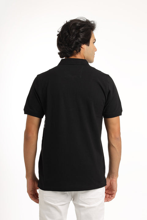 Polo Shirt Regular Fit Black