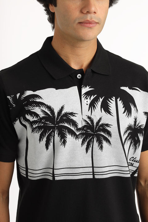 Polo Shirt Regular Fit Black