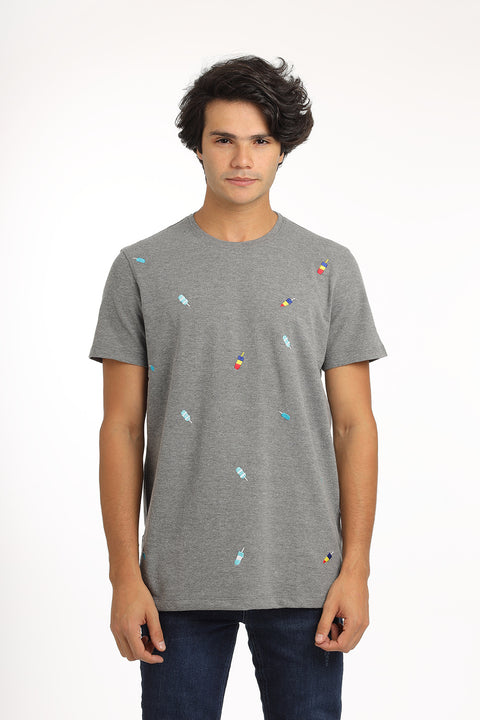 Regular Fit T-Shirt Gray