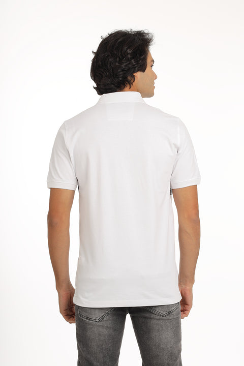 Polo Shirt Regular Fit White