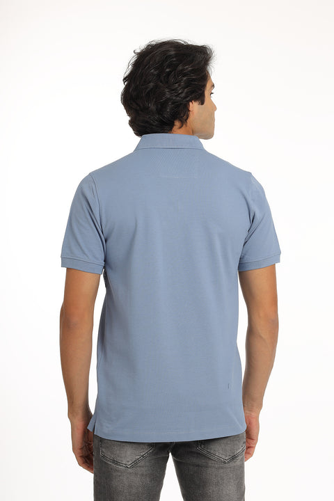 Polo Shirt Regular Fit Blue