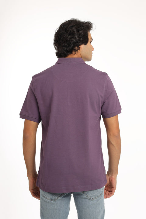 Polo Shirt Regular Fit Purple
