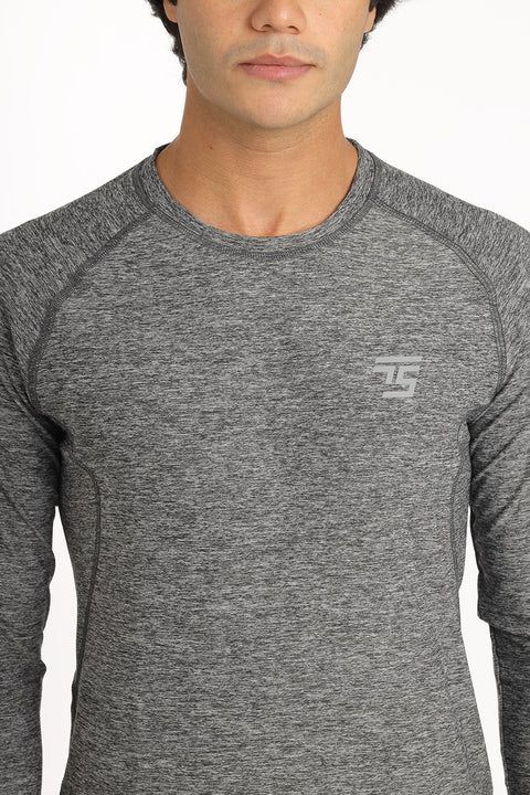 Regular Fit Sports T-Shirt Gray