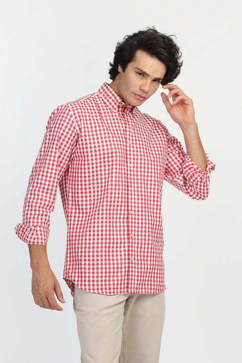 Regular Fit Shirt Red
