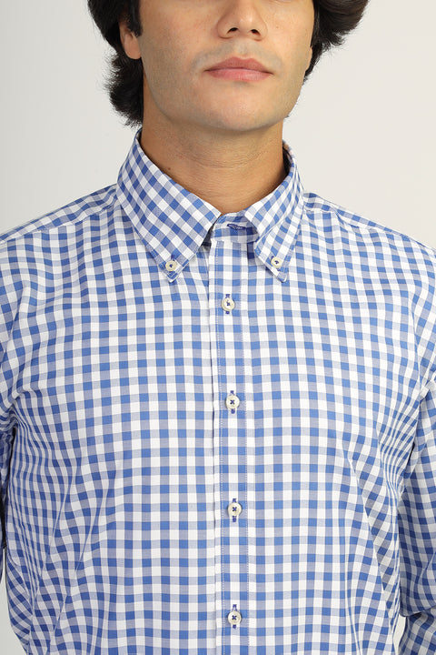 Regular Fit Shirt Blue