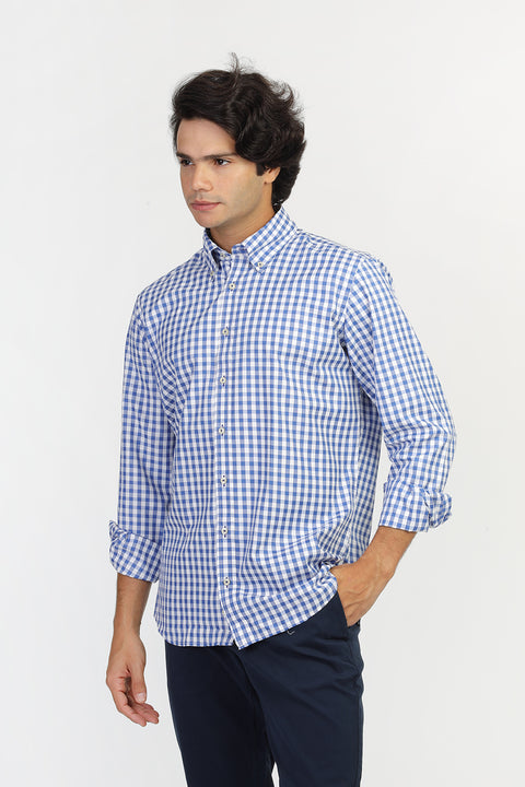 Regular Fit Shirt Blue