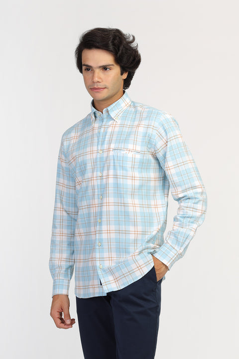 Regular Fit Shirt Light Blue