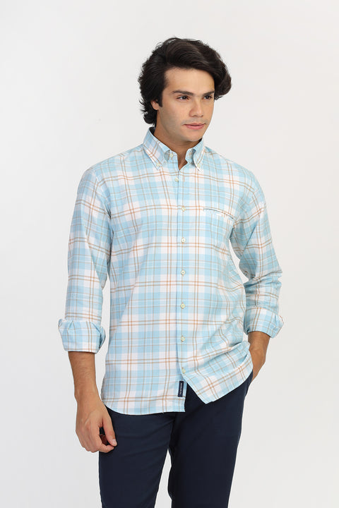 Regular Fit Shirt Light Blue