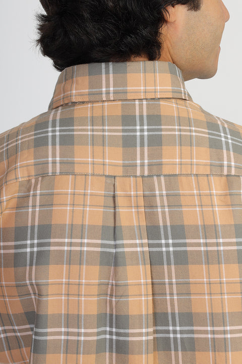 Regular Fit Shirt Beige