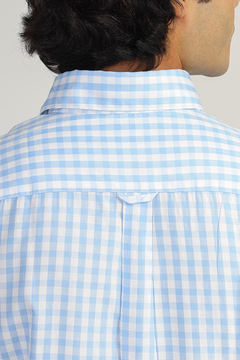 Regular Fit Shirt Light Blue