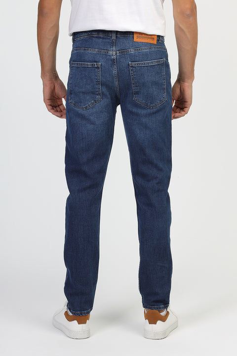 Slim Fit Trousers Jeans Blue