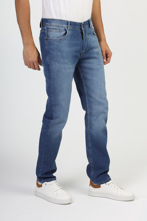 Slim Fit Trousers Jeans Blue