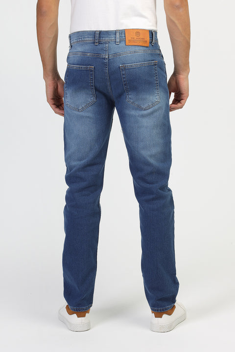 Slim Fit Trousers Jeans Blue